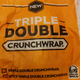 Illustration for article titled SnackTAYku: Taco Bells Triple Double Crunchwrap Is 2 or 3 Times As Good As the Regular Kind